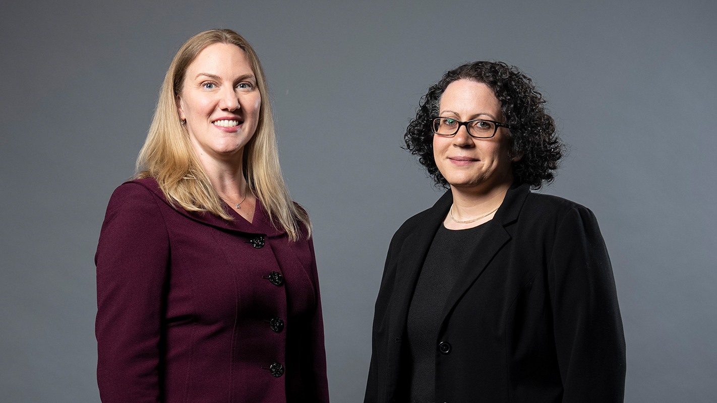 Sarah Nelson and Samantha Calkins 